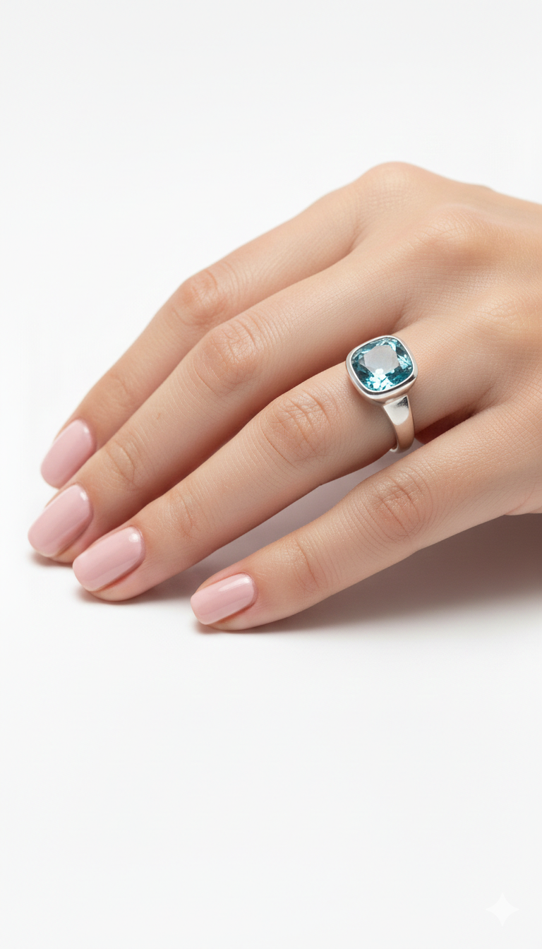 Anello "Cielo D'inverno" – Misura Regolabile